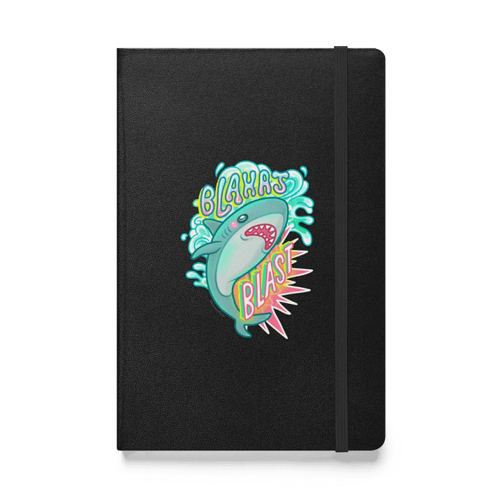 Blahaj Blast Hardcover Notebook product image (1)