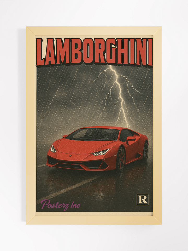 LightingStorm Lambo - Posterz Inc product image (5)