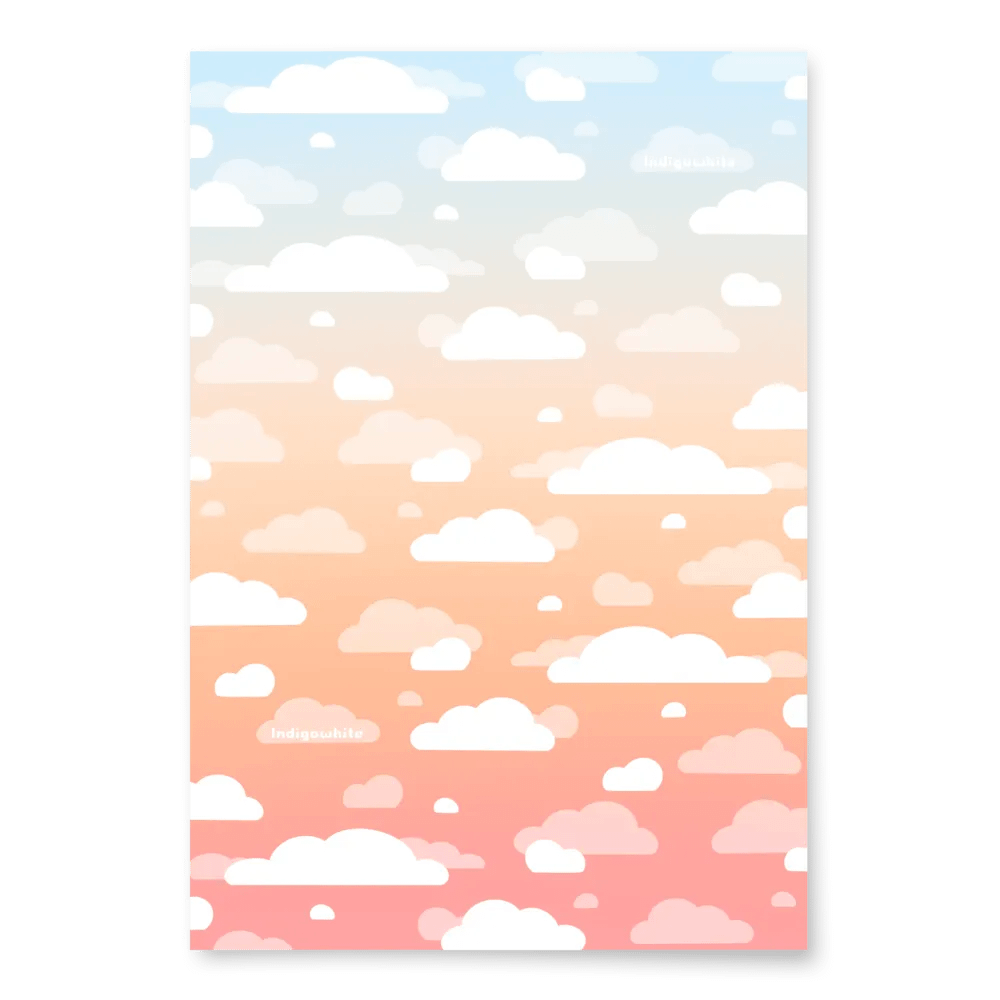 Cloudy Sky Wrapping Paper Trio product image (4)