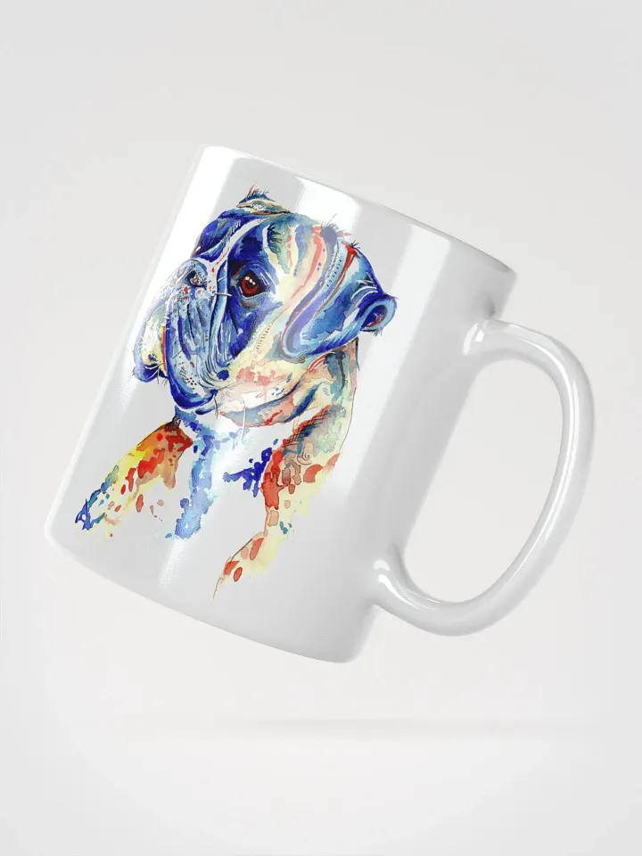 Splash Boxer White Glossy Mug product image (2)