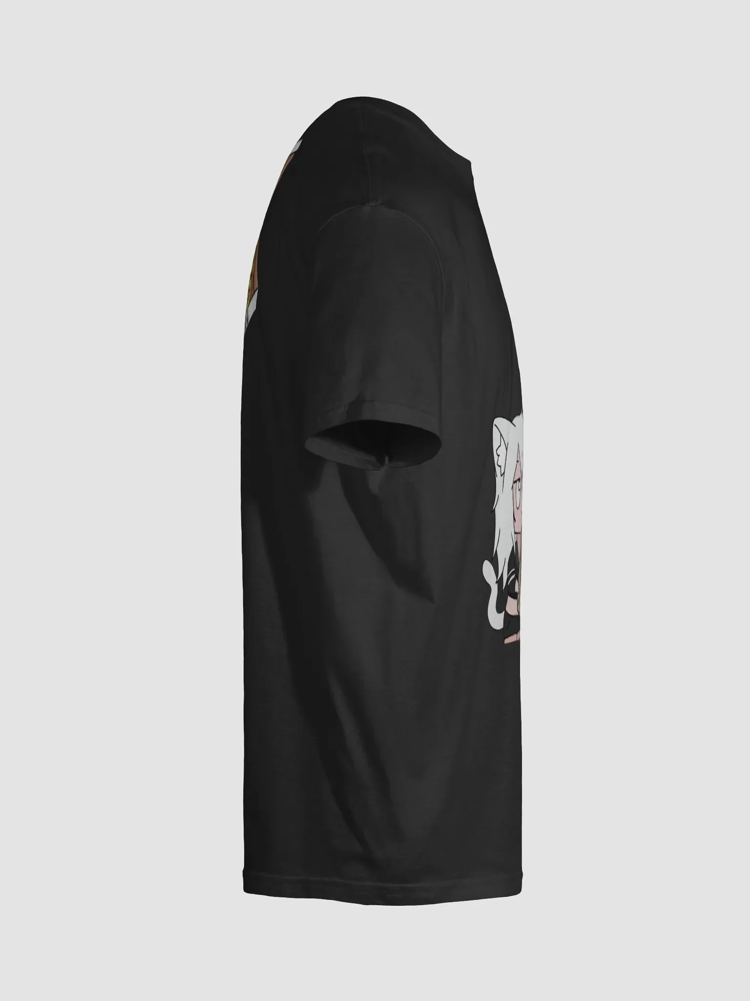 Whimsical Catgirl with lootbag and pizza [Diamond T-Shirt] product image (146)