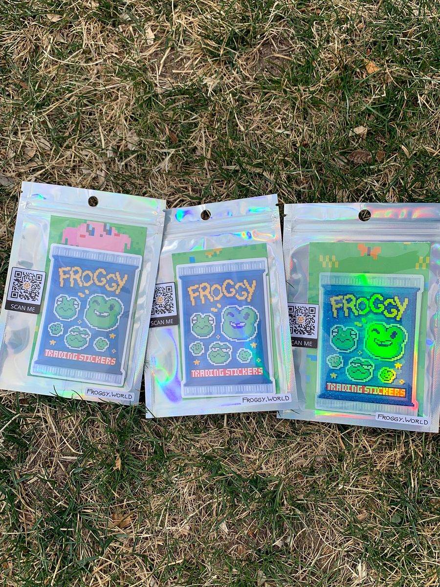 Froggy Trading Stickers (3 pack) product image (1)
