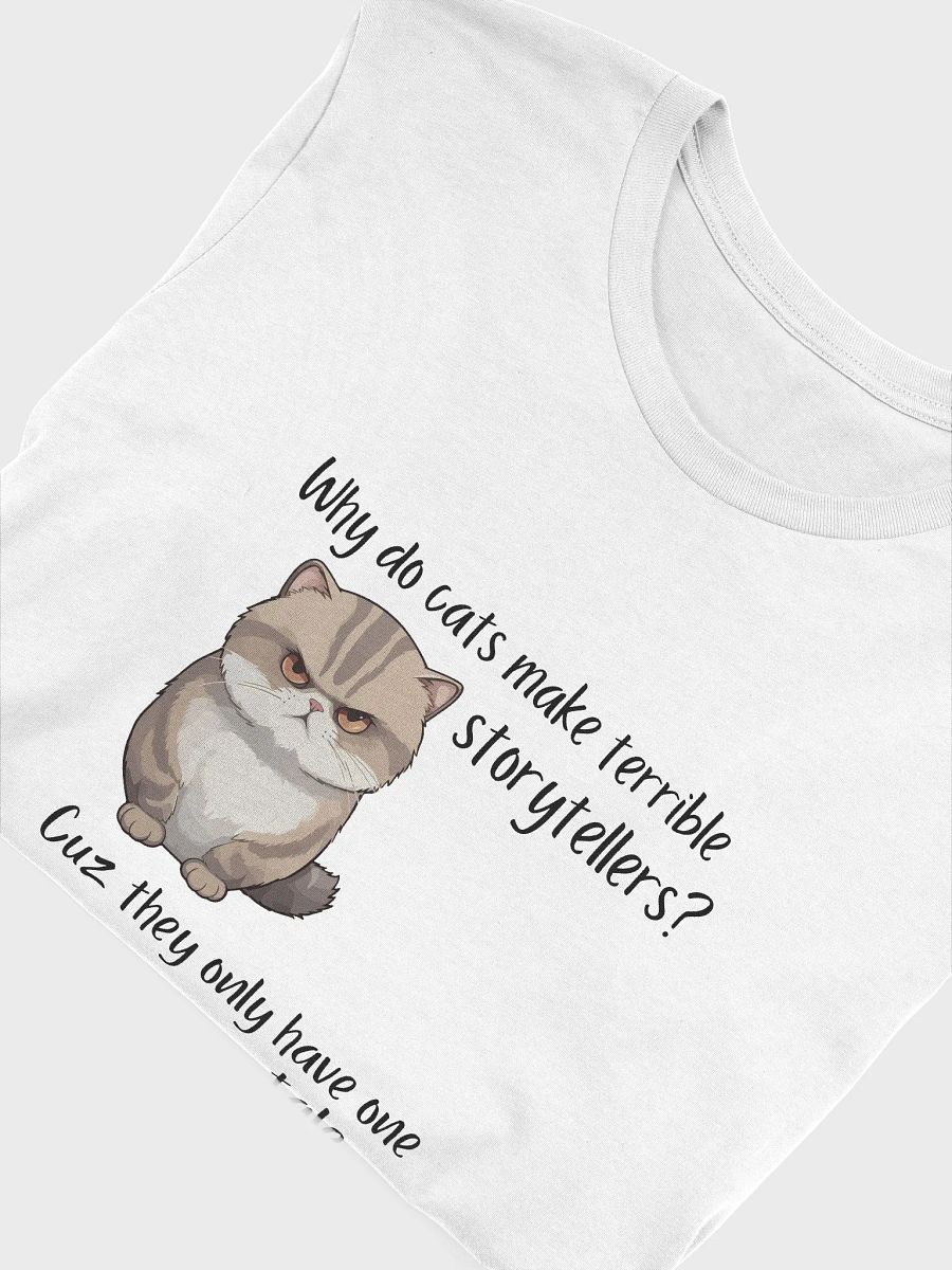 Storyteller Cat Tee - White product image (4)