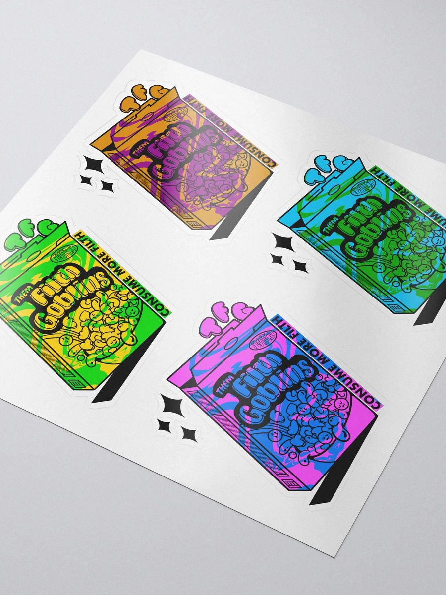 Consume More Filth Stickers product image (3)