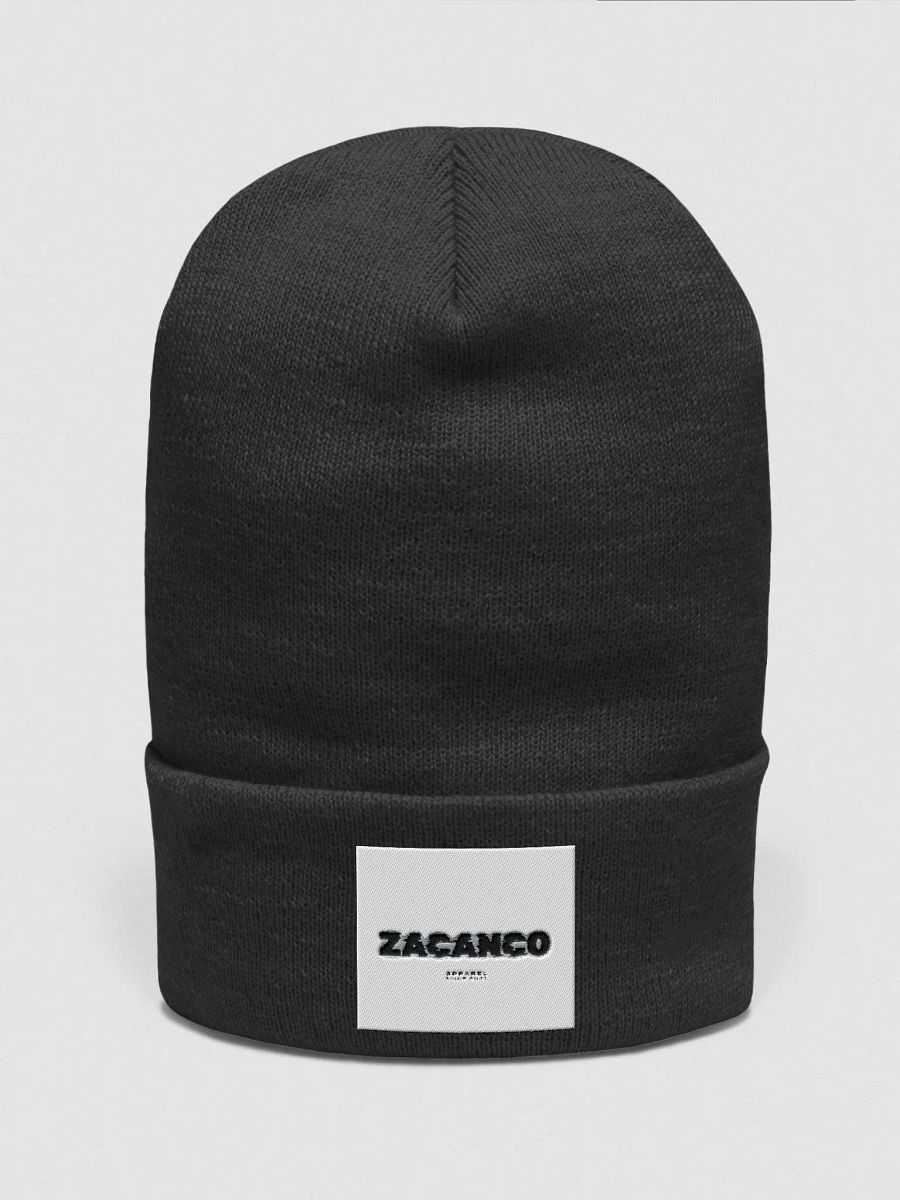 ZACANCO glitched Cuffed Beanie product image (1)