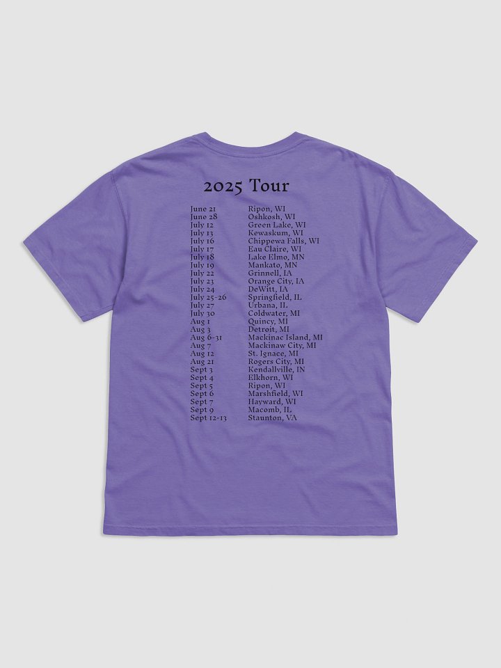 2025 Tour T-Shirt product image (2)