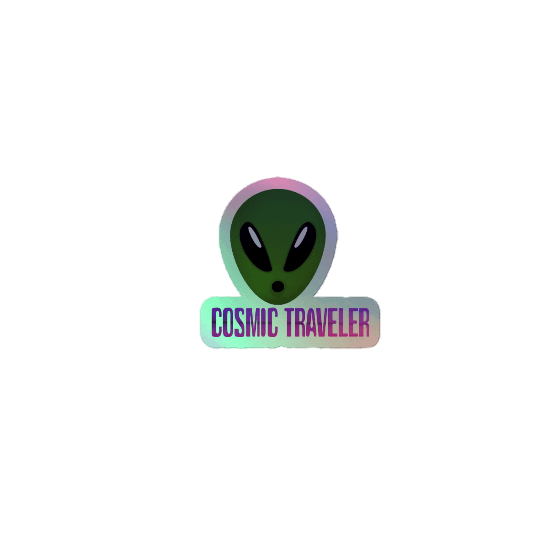 Cosmic Traveler Sticker product image (1)