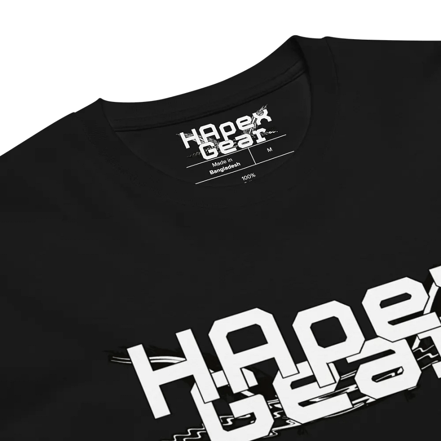 Unisex Premium T-Shirt - Print Embroidered Logo - White HApex Gear White Logo product image (6)