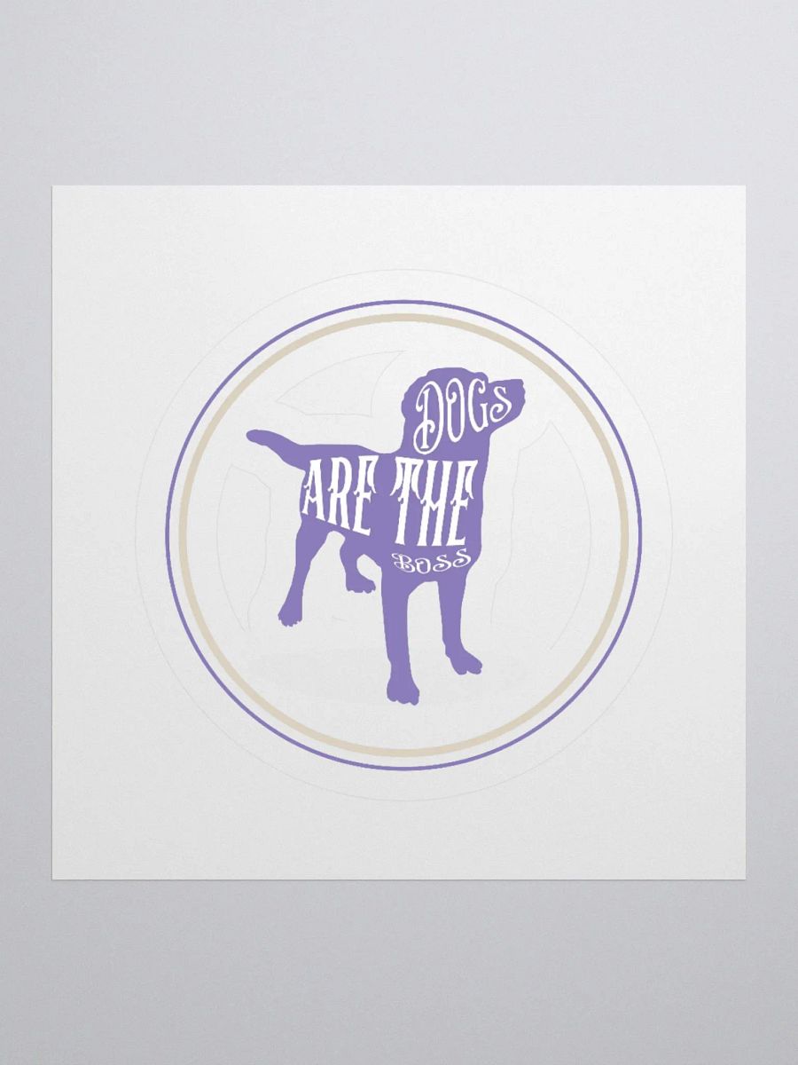 Boss Dogs Silhouette Stickers product image (4)