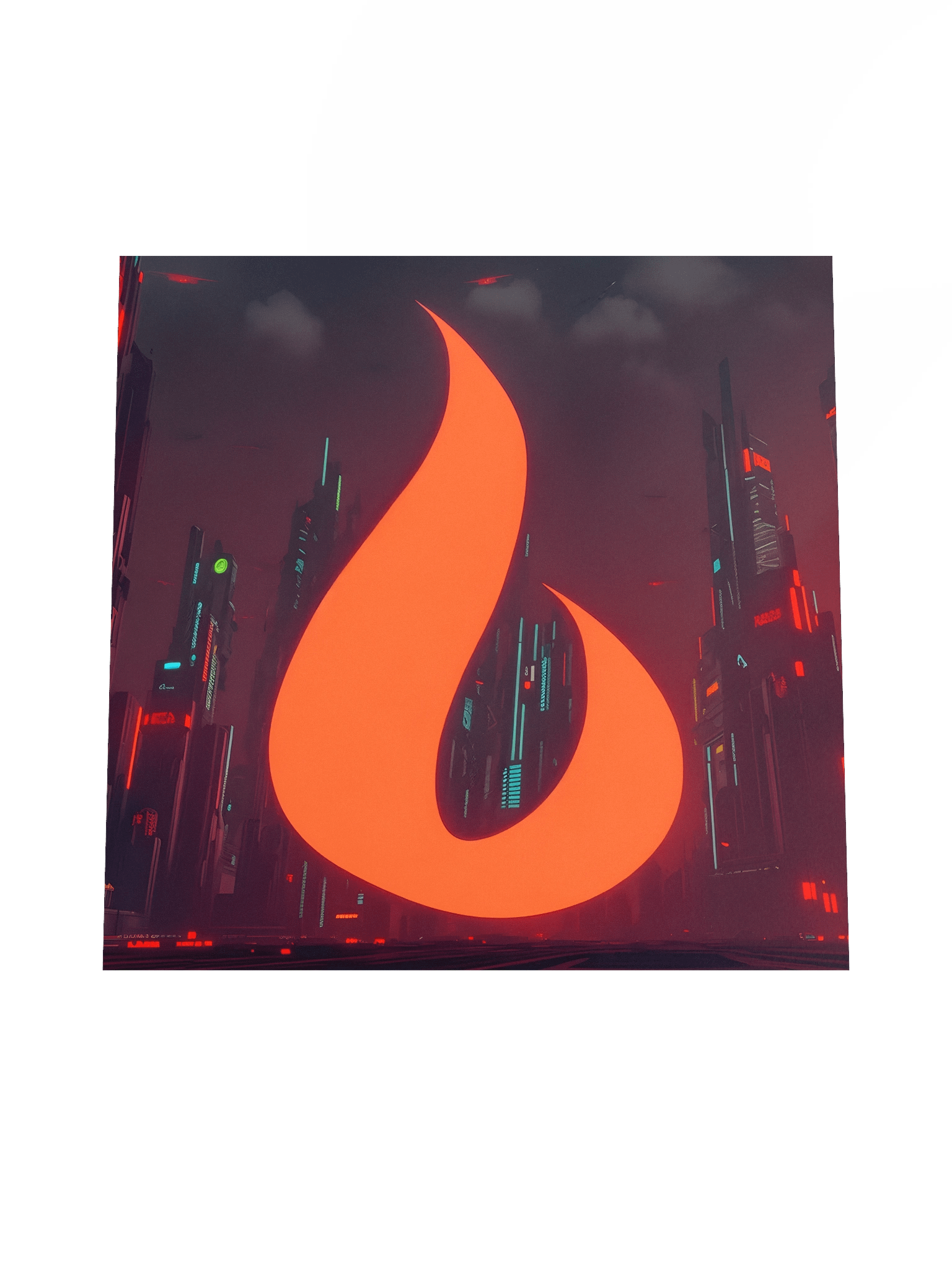 "Dystopian Burn" Poster product image (4)