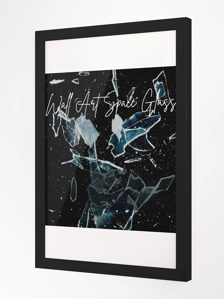 Wall Art Space Glass Framed High-Quality Matte Poster (in) product image (2)