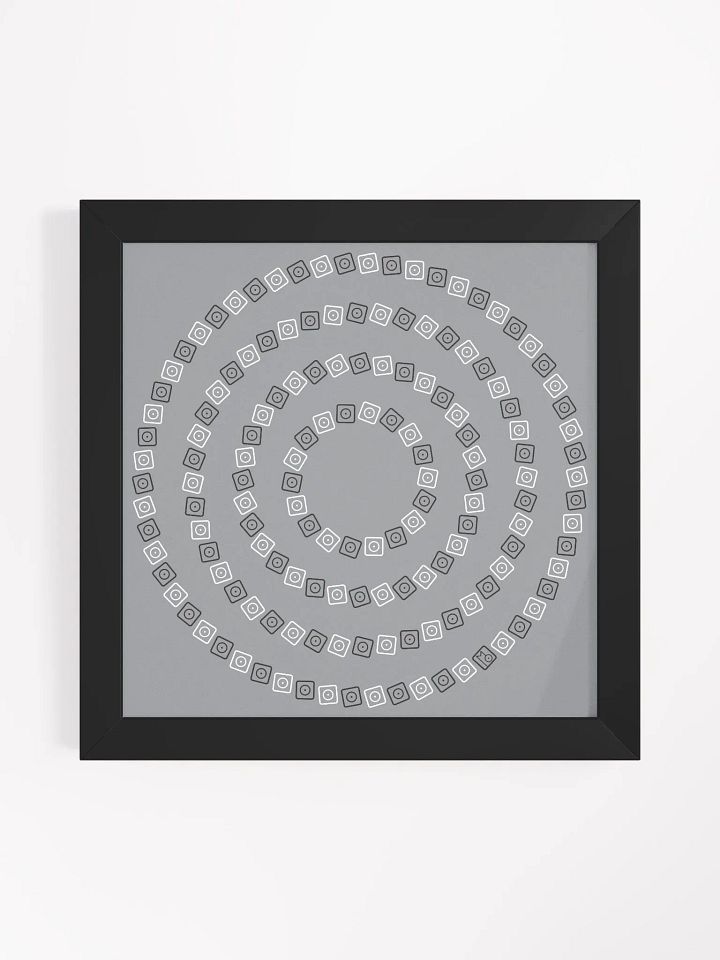Optical Sun Icon / MO Framed Poster product image (1)