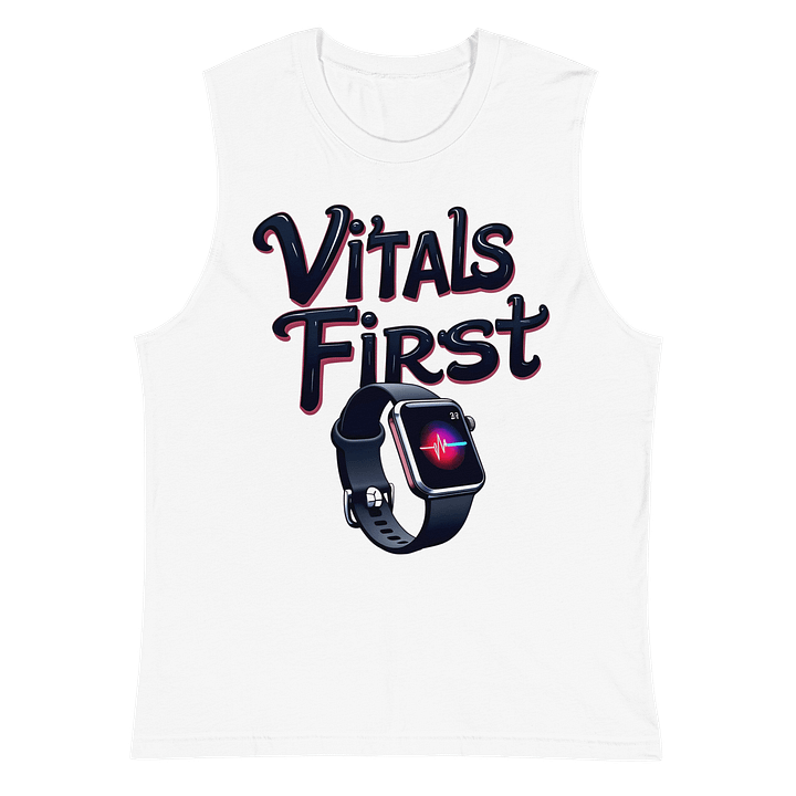 Vitals First Heart Rate Muscle Tank product image (2)