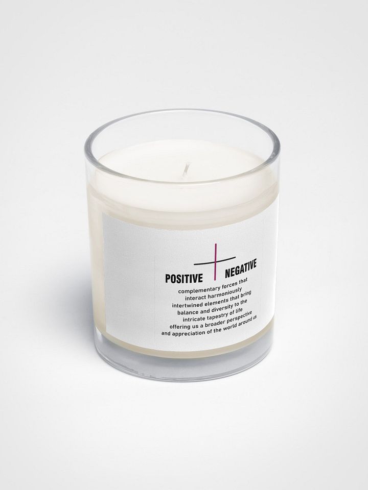 Positive and negative Candle product image (2)