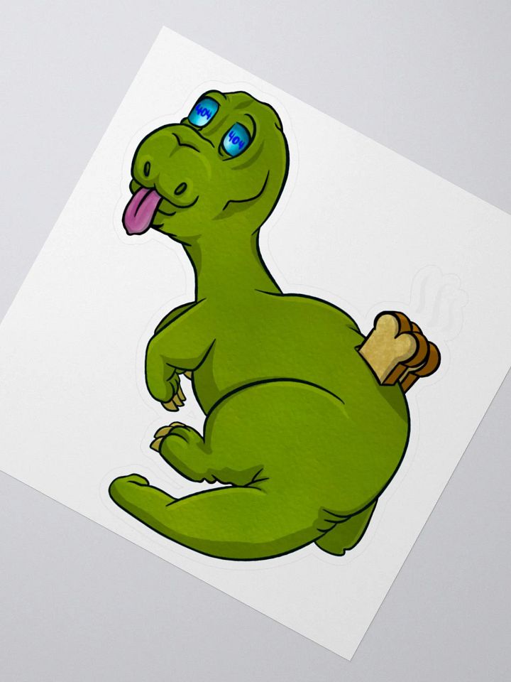 404 Toaster Dinosaur Sticker product image (2)