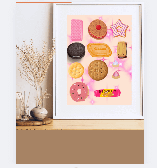 Biscuits kitchen Art Print product image (1)