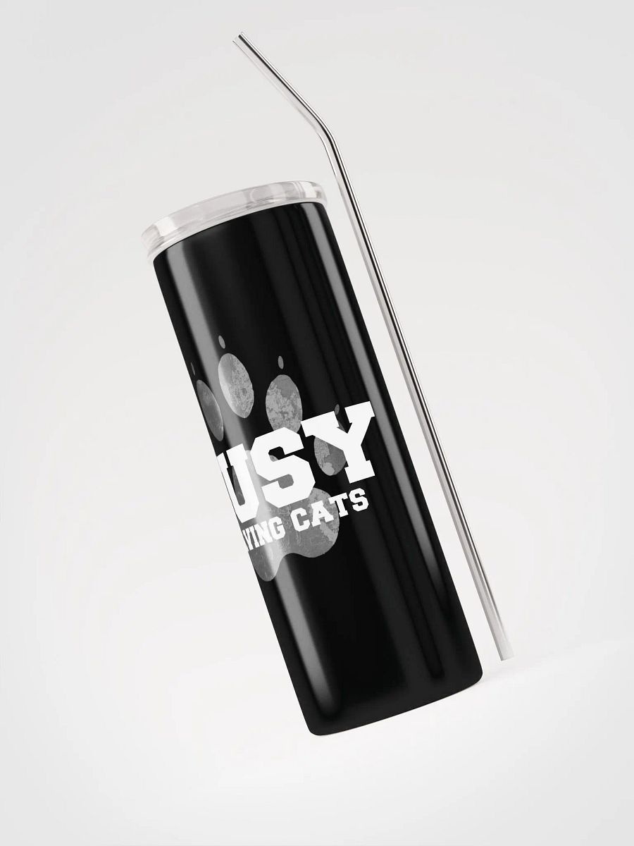 busy saving cats stainless steel cup product image (3)