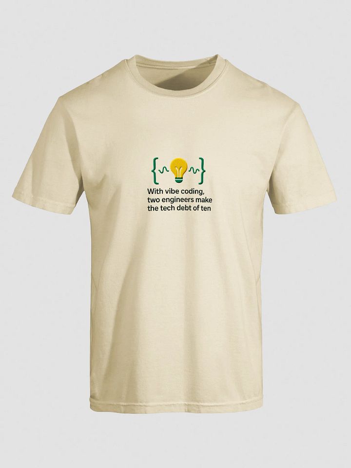 Vibe Coding: Deploy Chaos Efficiently T-Shirt product image (1)