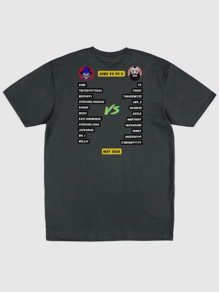 Asbo Vs Po 3 'Which Team are you?' Tee product image (2)