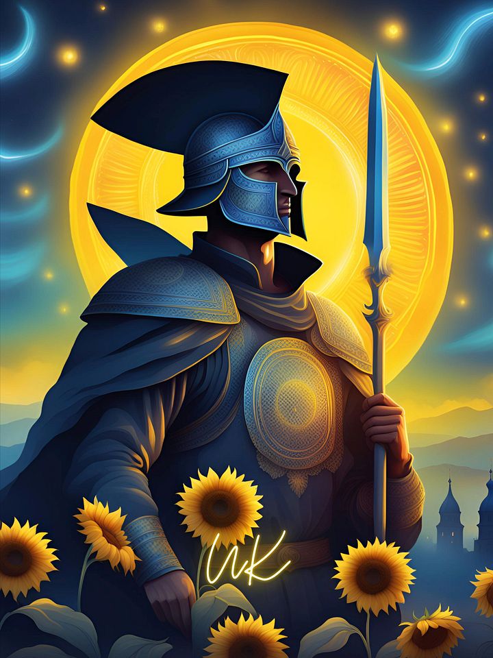 UK "Legend of the Nation" Unique iPhone Wallpapers Inspired by Ukrainian History product image (2)