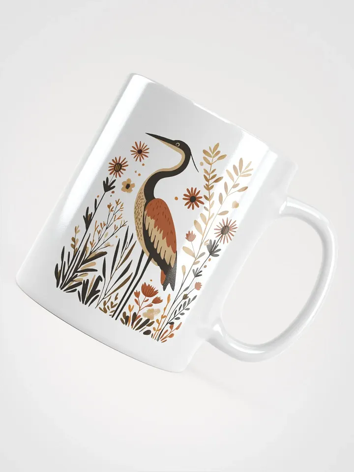 Tranquil Blue Heron Harmony Mug product image (2)