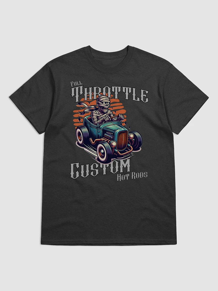 Full Throttle Mummy Vintage Hot Rods T-Shirt product image (1)