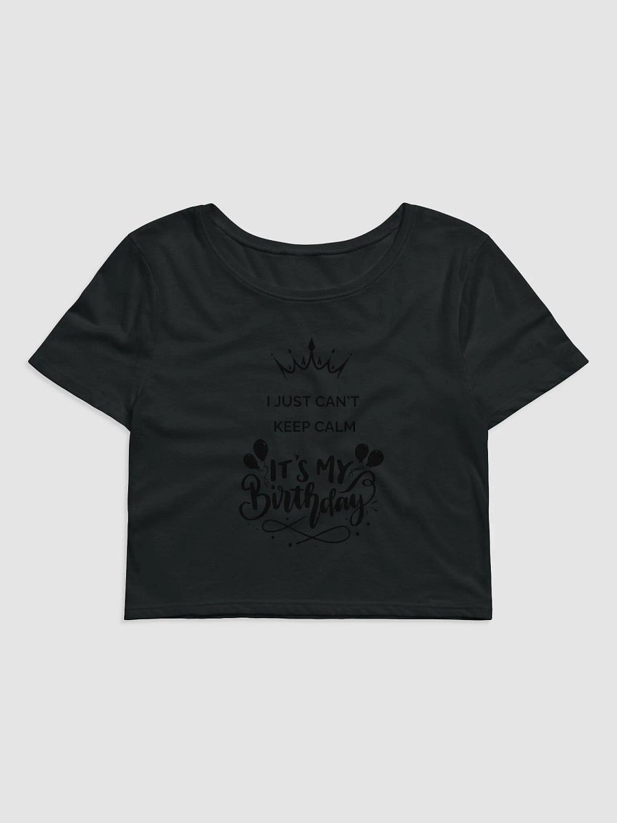 It's My Birthday Women's Crop Tee product image (3)