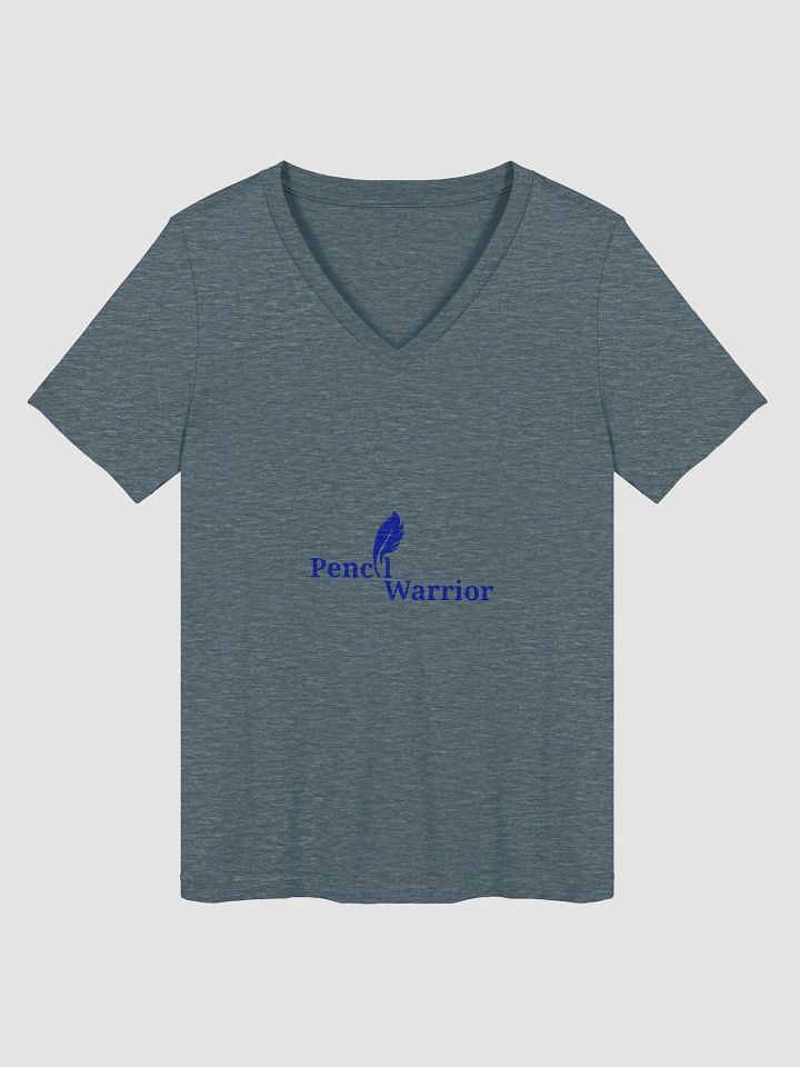 Pencil Warrior Relaxed V-Neck Tee product image (1)