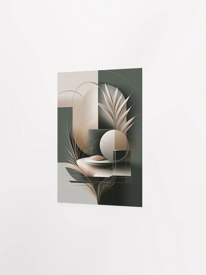 Abstract Botanical Geometric Poster product image (2)