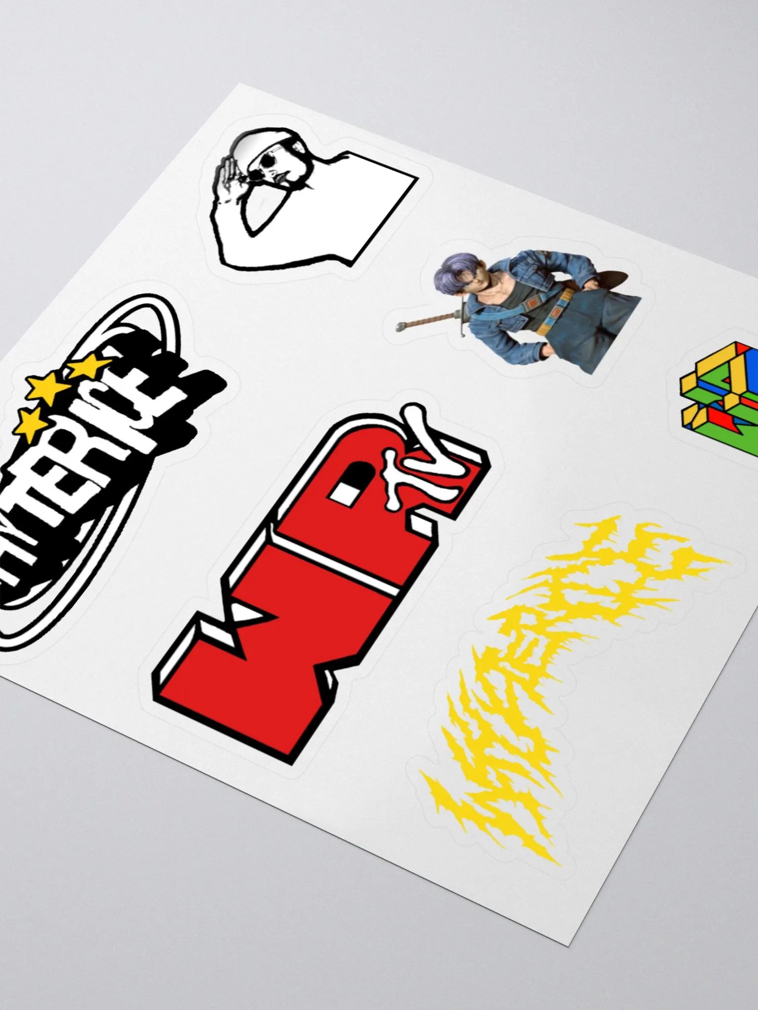 RICE STICKER SHEET product image (3)
