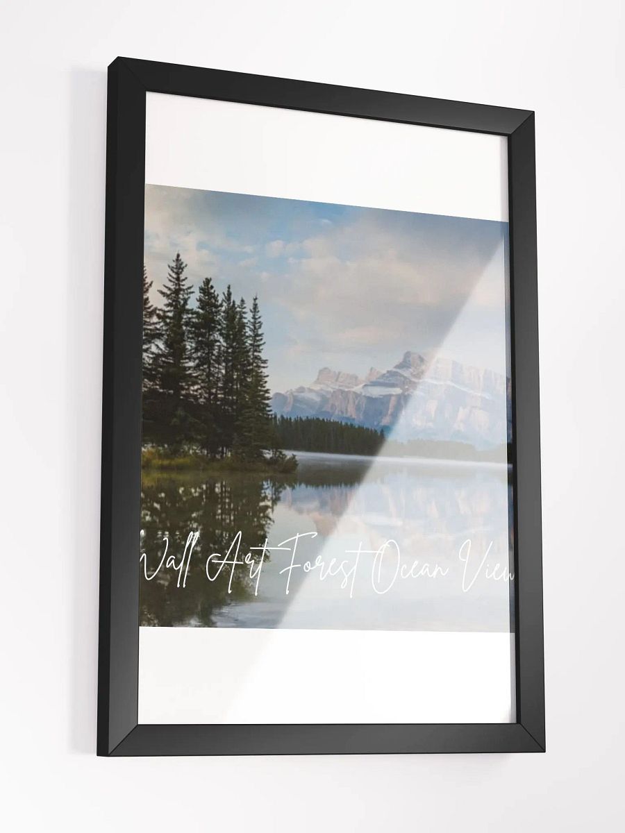 Ocean View Framed High-Quality Matte Poster (in) product image (3)