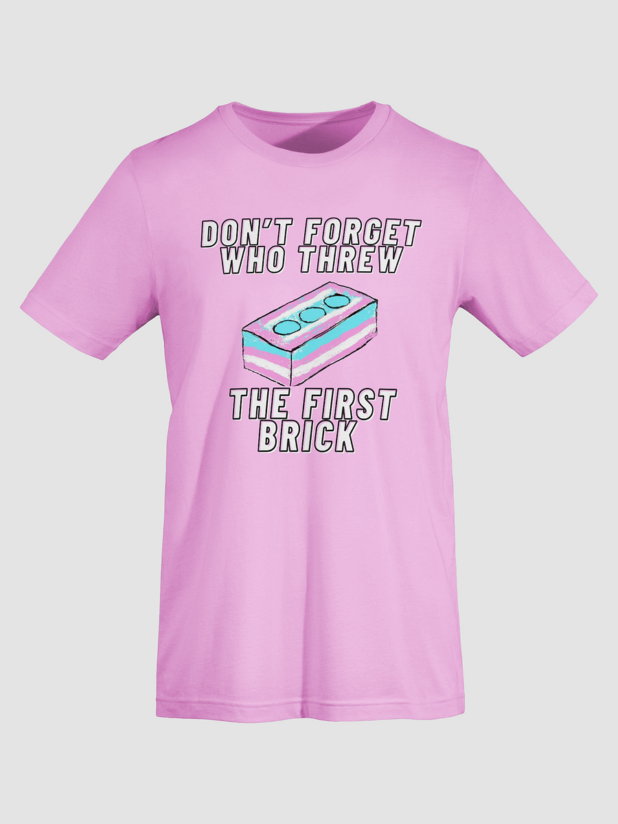 Don't Forget Who Threw The First Brick Tee product image (7)
