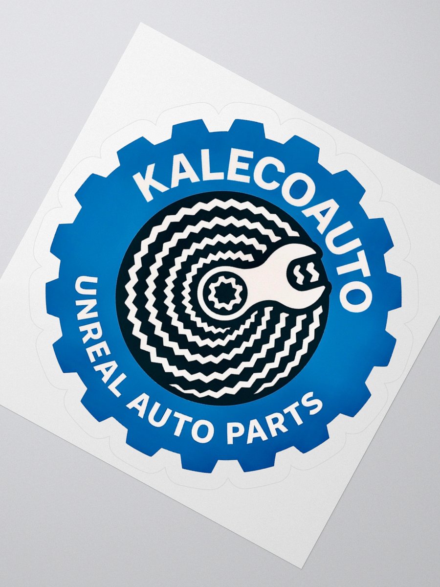 KaleCoAuto Modern Logo Sticker product image (3)