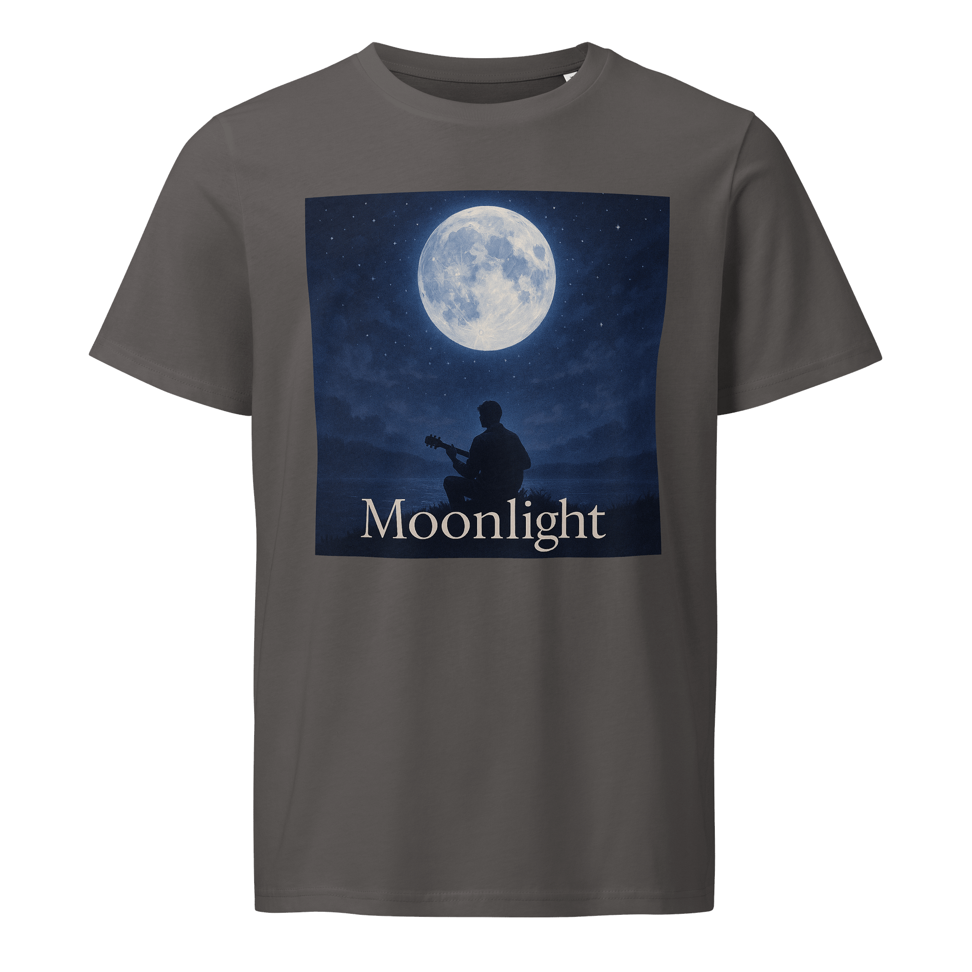 Moonlight Album Cover T-Shirt - Show your Support with Style - Menswear, Womenswear - 100% Organic Cotton product image (3)
