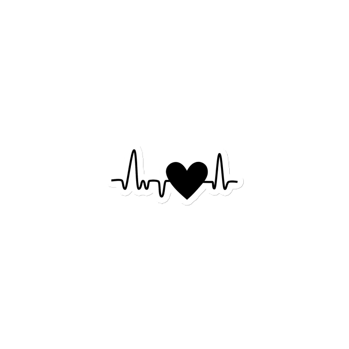 Midnight heart Die-Cut Magnets product image (1)