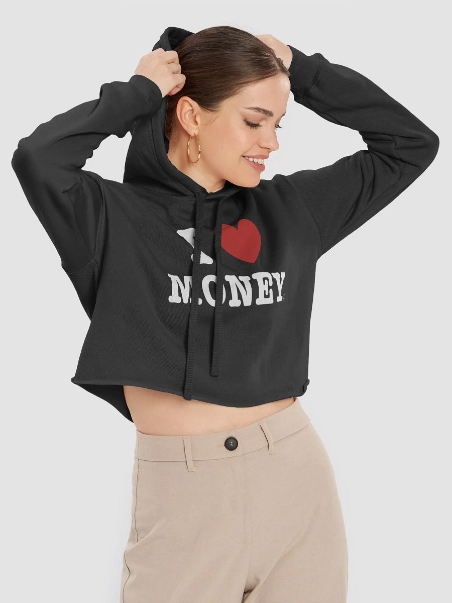 I ♥ Money | Cropped Hoodie product image (3)