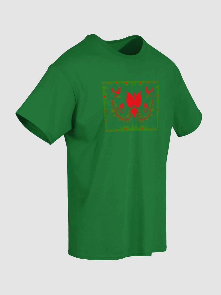 Hungarian Green Folk Art T-Shirt product image (5)