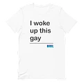 I Woke Up This Gay T-Shirt - White product image (1)