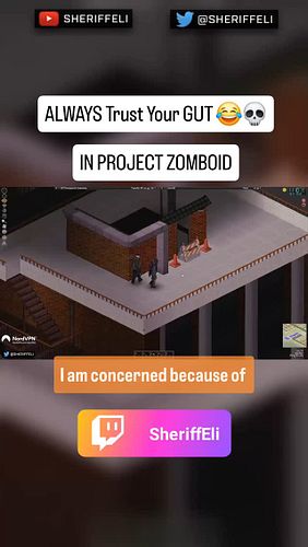Project Zomboid - One Small Step for Man 💀 - #gaming #funny #comedy #projectzomboid #sheriffeli #funnyclips #twitchclips #zom...
