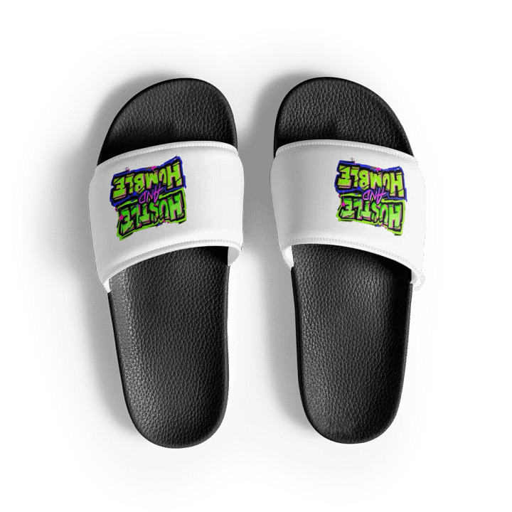 Odd Sox, Slide, Slip On Sandal Hustle & Humble, Soft, Comfortable, Unisex product image (1)