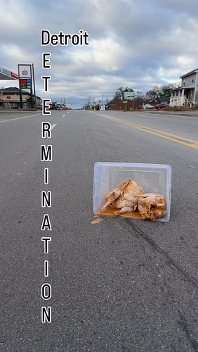 #Detroitdetermination #bewareofog happy Thanksgiving