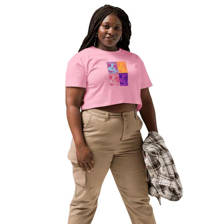 Pop Mox Crop Top T-Shirt product image (30)