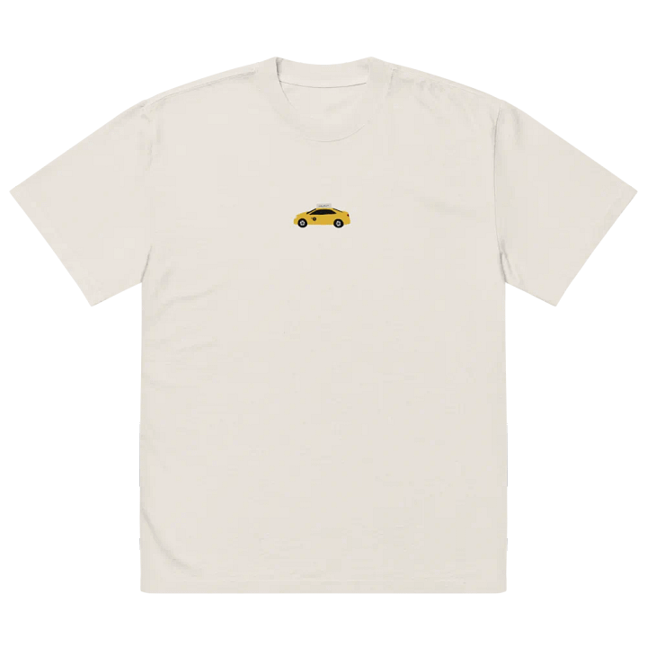 Vintage NYC Taxi Cab Oversized T-Shirt product image (2)