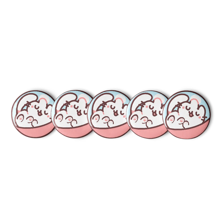 🐾 Capsule Toy Cat (Pins) | By Plushpon product image (1)