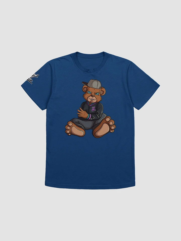 Sitting Bear Blue T-Shirt product image (1)