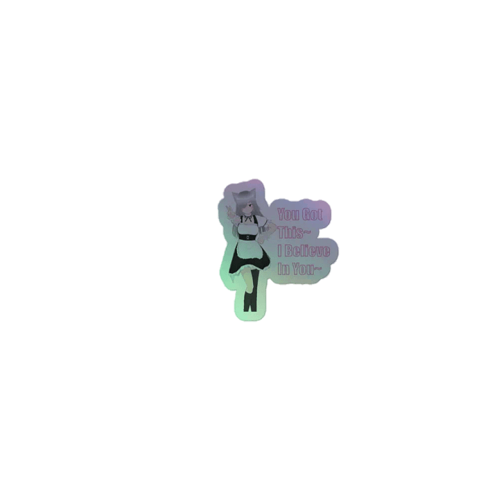 Zethy You Got This Holo Sticker product image (1)