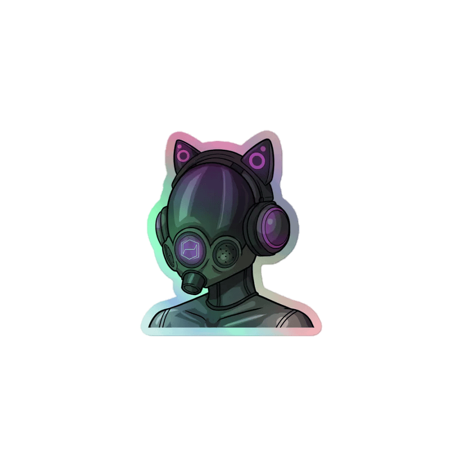 HexCorp Drone Holographic Sticker product image (1)