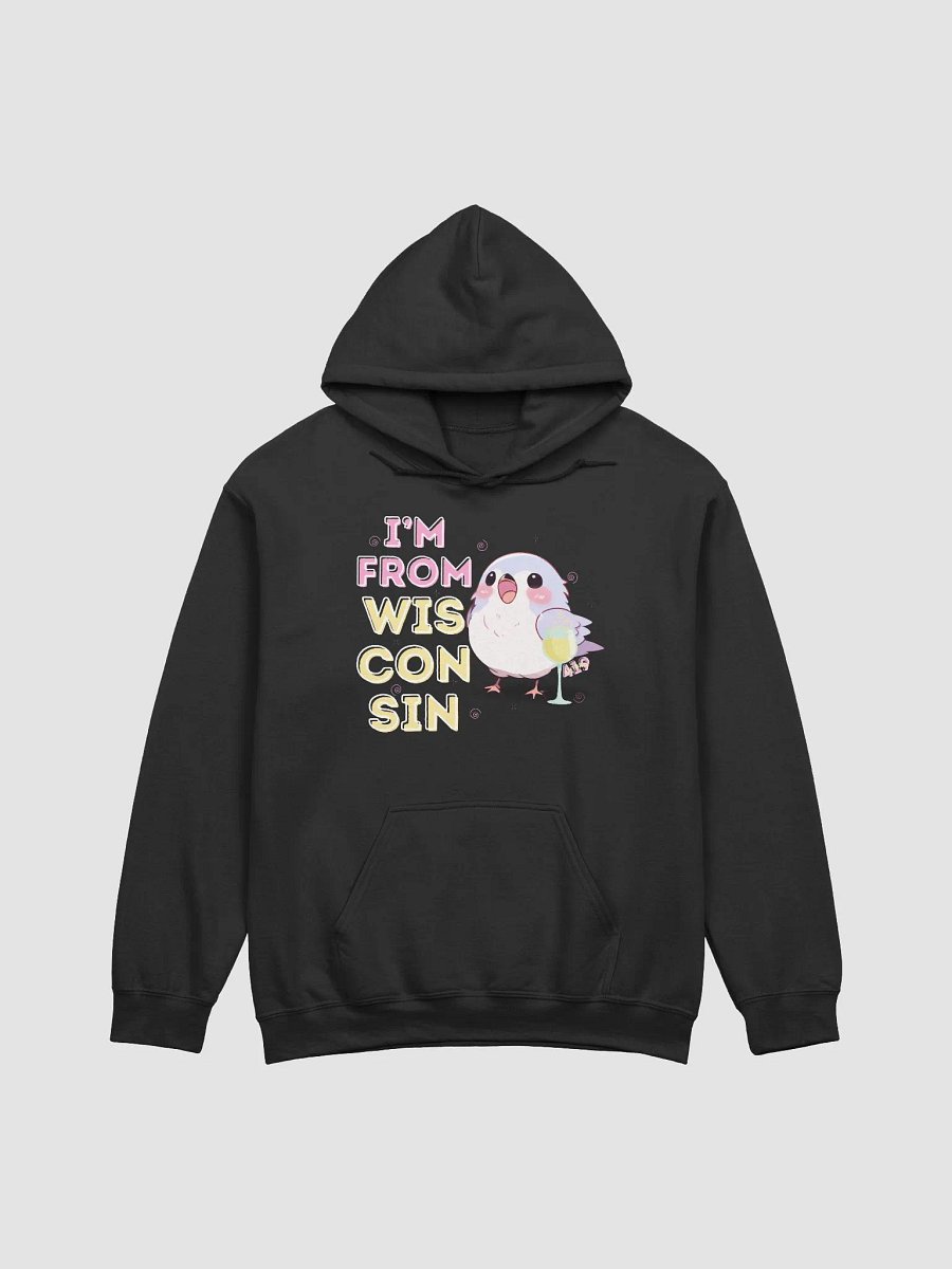 I'm From Wisconsin Dark-Colored Hoodie product image (10)