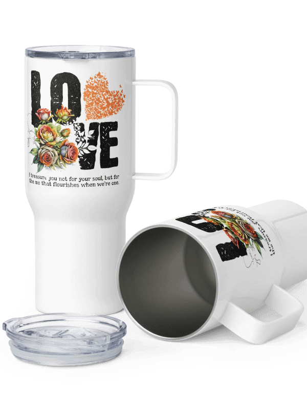 LOVE Heart 25 oz Travel Mug product image (6)