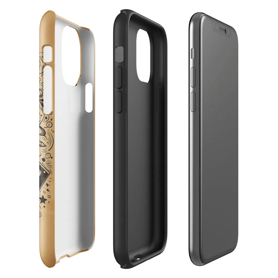 Whimsical Retro Cassette Tape Tough iPhone® Case product image (55)